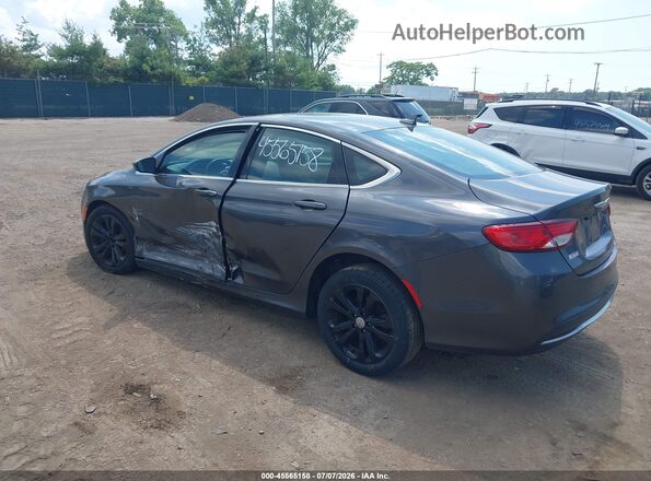 1C3CCCAB2HN511766 2017 CHRYSLER 200 Серый Задняя левая четверть