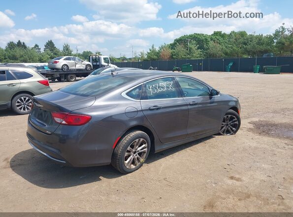 1C3CCCAB2HN511766 2017 CHRYSLER 200 Серый Задняя правая четверть