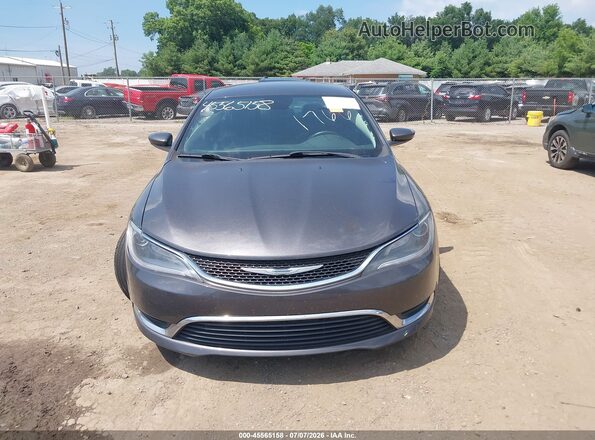 1C3CCCAB2HN511766 2017 CHRYSLER 200 Серый Вид щитка приборов