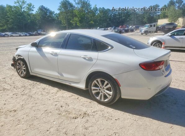1C3CCCAB2HN512318 2017 CHRYSLER 200 White Tył lewy