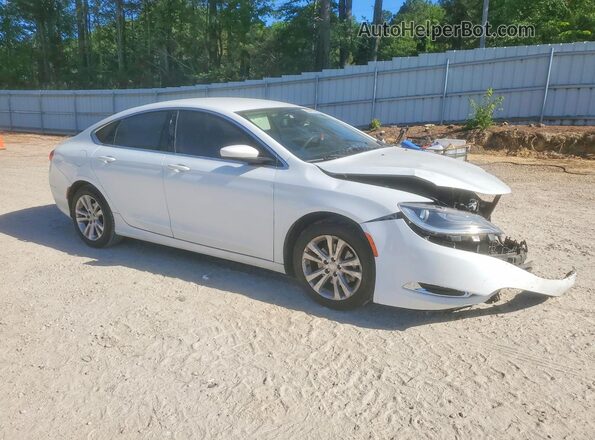 1C3CCCAB2HN512318 2017 CHRYSLER 200 White Przód prawy
