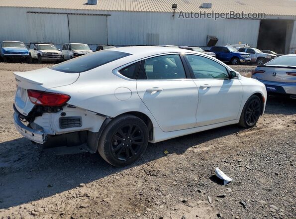 1C3CCCAB3GN101394 2016 CHRYSLER 200 Белый Задняя правая четверть
