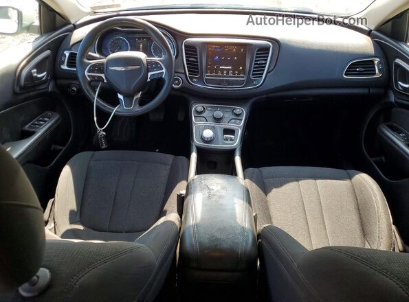 1C3CCCAB3GN101394 2016 CHRYSLER 200 Белый Вид панели приборов