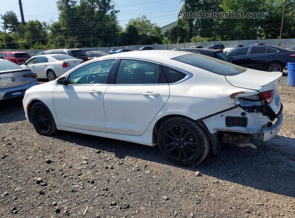 1C3CCCAB3GN101394 2016 CHRYSLER 200 Белый Задняя левая четверть
