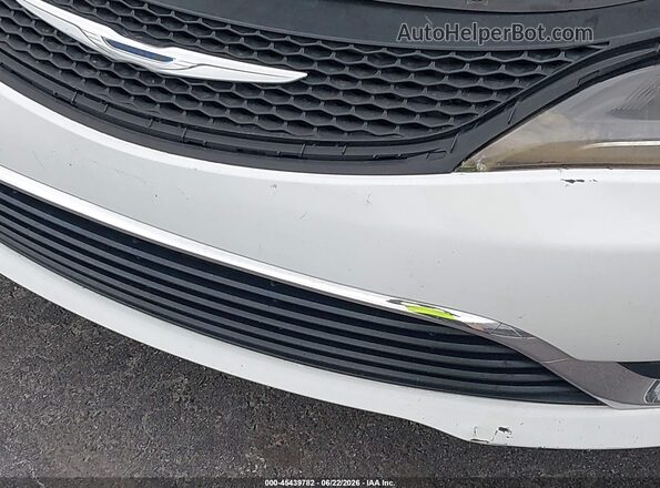 1C3CCCAB3GN144987 2016 CHRYSLER 200 White წინა ხედი