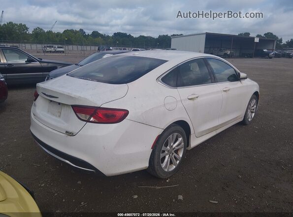 1C3CCCAB3GN154581 2016 CHRYSLER 200 White Trasero derecho