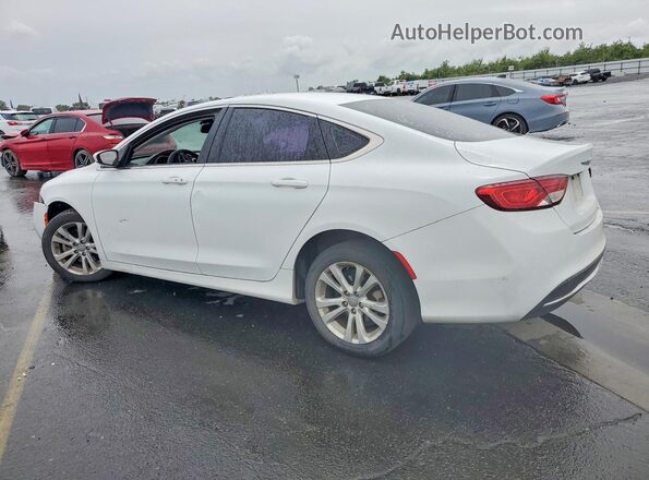 1C3CCCAB3GN159151 2016 CHRYSLER 200 White Задня ліва чверть