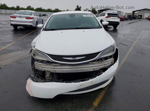 1C3CCCAB3GN159151 2016 CHRYSLER 200 White Вид спереду
