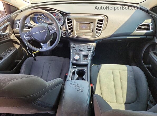 1C3CCCAB3GN159151 2016 CHRYSLER 200 White Вид панелі приладів