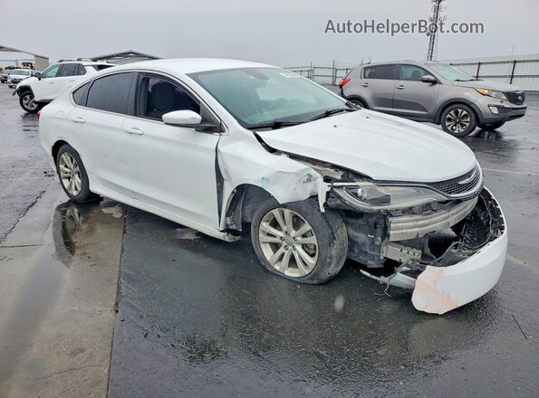 1C3CCCAB3GN159151 2016 CHRYSLER 200 White Передня права чверть