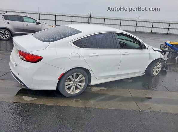 1C3CCCAB3GN159151 2016 CHRYSLER 200 White Задня права чверть
