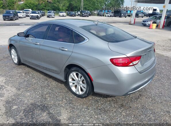1C3CCCAB3GN169727 2016 CHRYSLER 200 Серебряный Задняя левая четверть