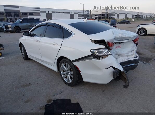 1C3CCCAB3HN511825 2017 CHRYSLER 200 White უკანა მარცხენა