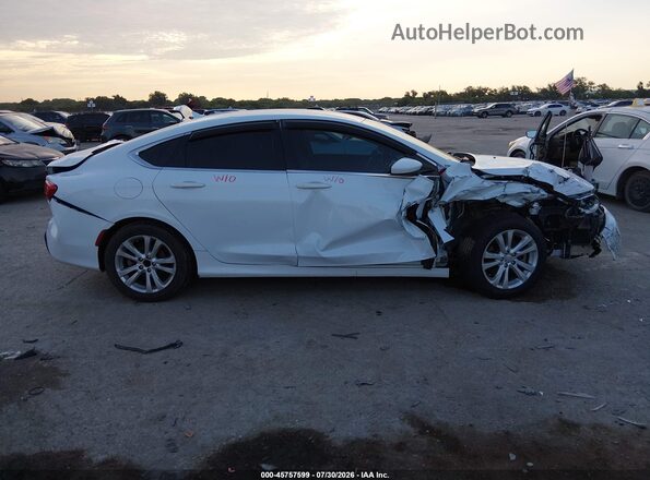 1C3CCCAB3HN511825 2017 CHRYSLER 200 White უკანა სალონის ხედი