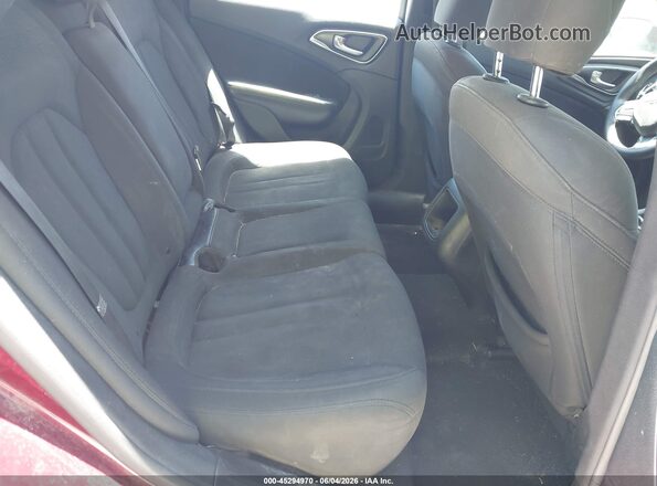 1C3CCCAB4GN112016 2016 CHRYSLER 200 Red Vista de la etiqueta del VIN