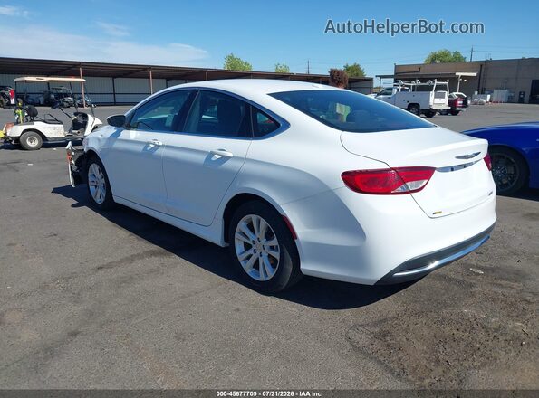 1C3CCCAB4GN154203 2016 CHRYSLER 200 White Tył lewy