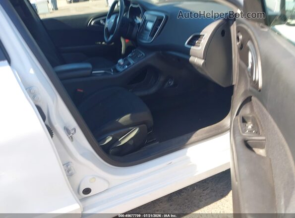 1C3CCCAB4GN154203 2016 CHRYSLER 200 White Widok wnętrza z przodu