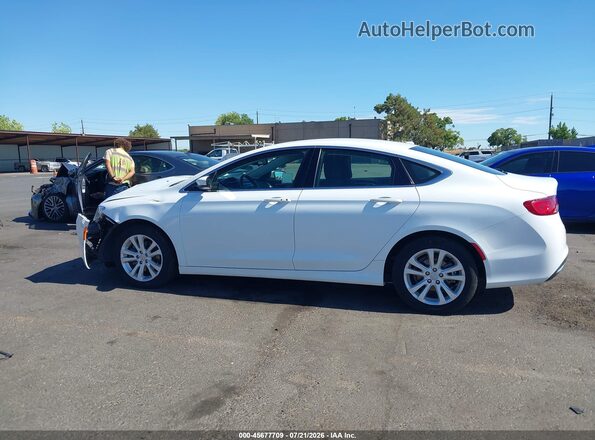 1C3CCCAB4GN154203 2016 CHRYSLER 200 White Widok wnętrza 360 stopni