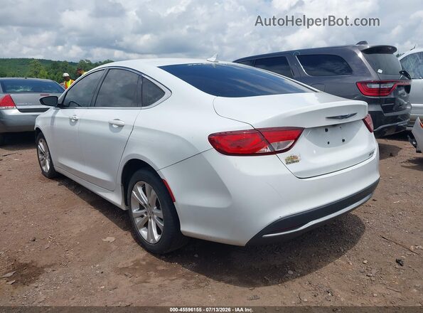 1C3CCCAB4GN156615 2016 CHRYSLER 200 White Rear left