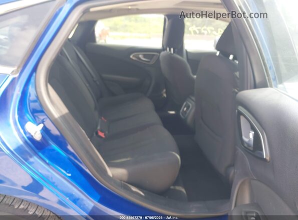 1C3CCCAB4GN162768 2016 CHRYSLER 200 Blue VIN კოდის სტიკერის ხედი