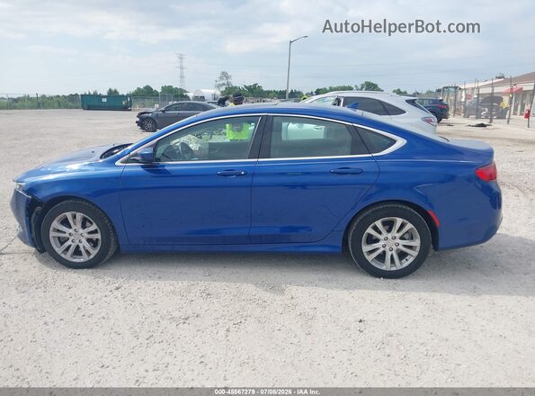 1C3CCCAB4GN162768 2016 CHRYSLER 200 Blue სალონის 360-გრადუსიანი ხედი