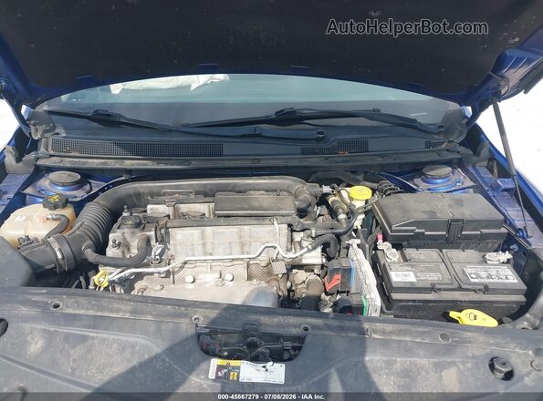 1C3CCCAB4GN162768 2016 CHRYSLER 200 Blue უკანა ხედი