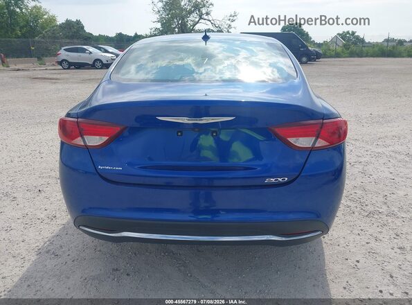 1C3CCCAB4GN162768 2016 CHRYSLER 200 Blue 