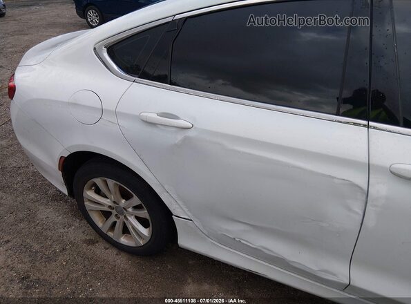 1C3CCCAB4GN175908 2016 CHRYSLER 200 White Вид щитка приладів