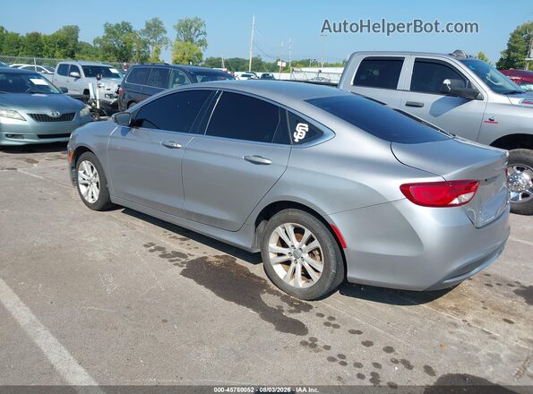 1C3CCCAB4GN176752 2016 CHRYSLER 200 Silver Задня ліва чверть
