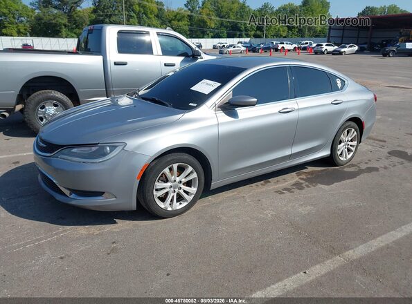 1C3CCCAB4GN176752 2016 CHRYSLER 200 Silver Передня ліва чверть