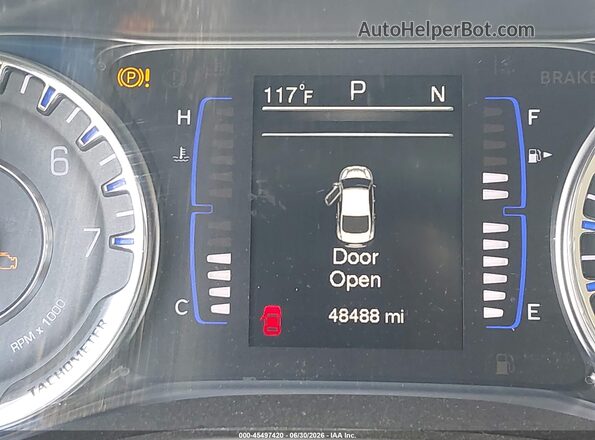 1C3CCCAB4HN505354 2017 CHRYSLER 200 Burgundy 