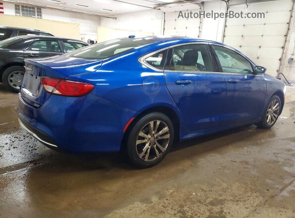 1C3CCCAB5GN105902 2016 CHRYSLER 200 Blue უკანა მარჯვენა
