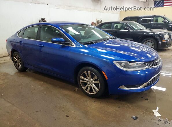 1C3CCCAB5GN105902 2016 CHRYSLER 200 Blue წინა მარჯვენა