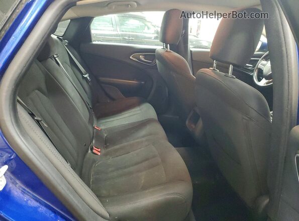 1C3CCCAB5GN105902 2016 CHRYSLER 200 Blue უკანა სავარძლების ხედი