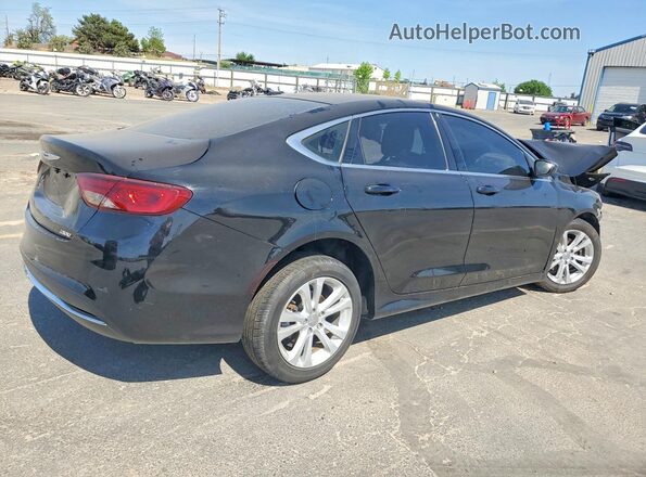 1C3CCCAB5GN109481 2016 CHRYSLER 200 Black Rear right