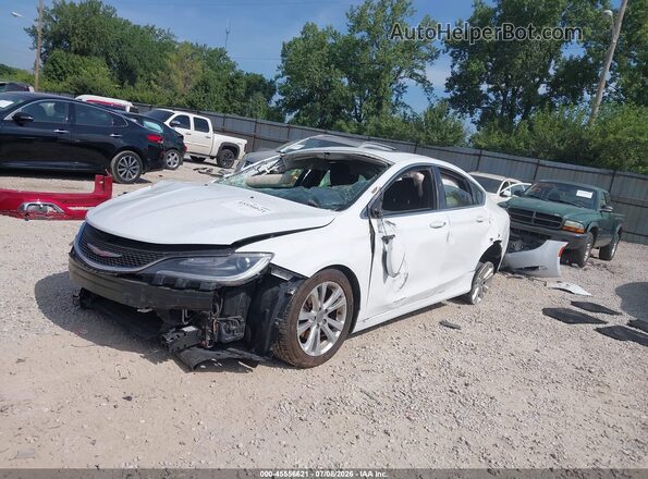 1C3CCCAB5GN115104 2016 CHRYSLER 200 White Առջևի ձախ երեք քառորդ տեսարան