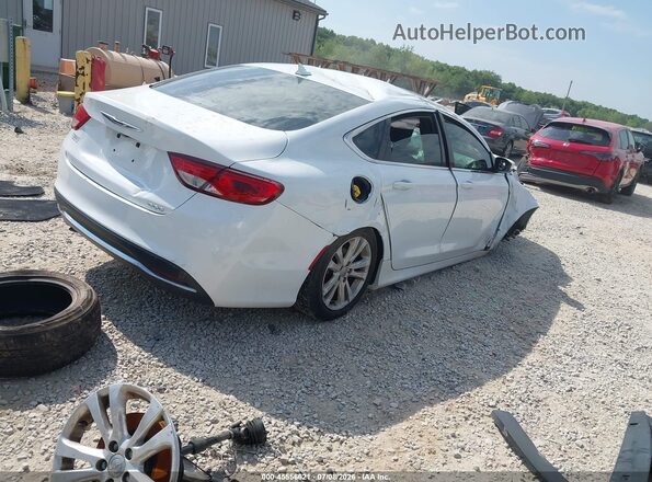 1C3CCCAB5GN115104 2016 CHRYSLER 200 White Հետևի աջ