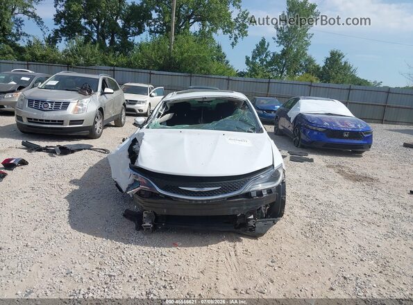 1C3CCCAB5GN115104 2016 CHRYSLER 200 White Սալոնի հետևի տեսք