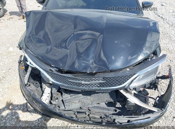 1C3CCCAB5GN133666 2016 CHRYSLER 200 Черный Вид сзади