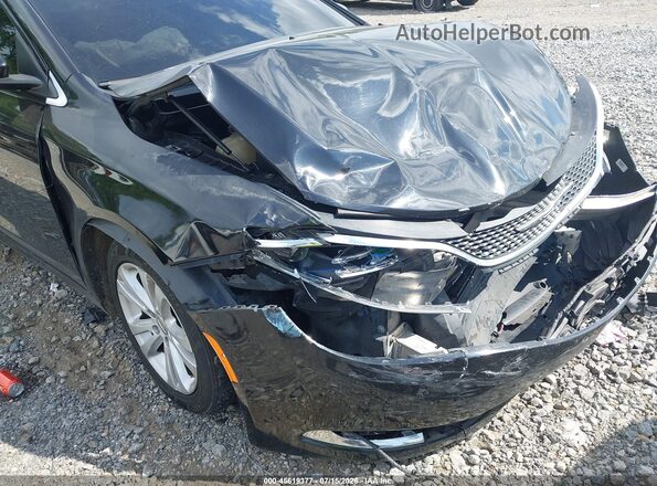 1C3CCCAB5GN133666 2016 CHRYSLER 200 Черный Вид задней части салона