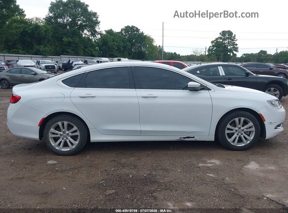 1C3CCCAB5GN151214 2016 CHRYSLER 200 Белый Вид задней части салона
