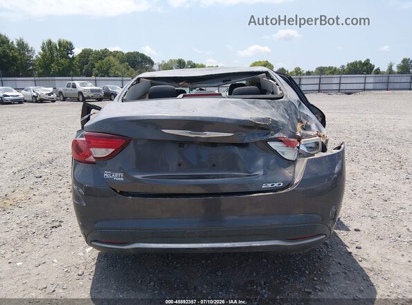 1C3CCCAB5GN161967 2016 CHRYSLER 200 Gray 