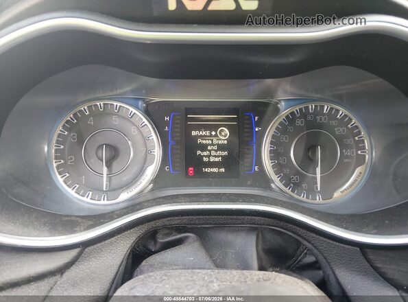1C3CCCAB5GN176646 2016 CHRYSLER 200 Серый Вид задних сидений
