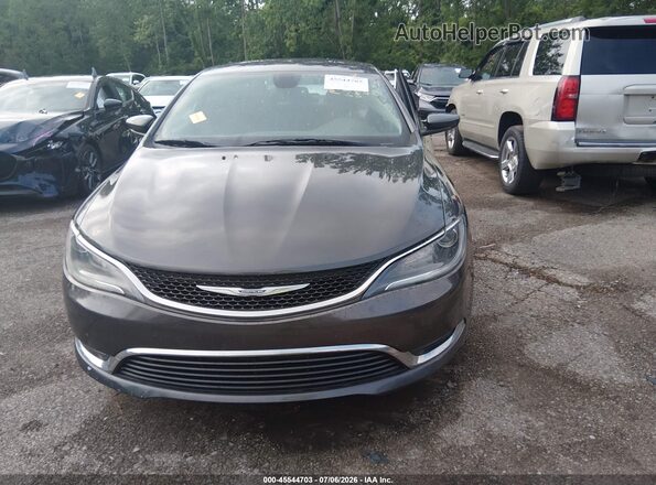 1C3CCCAB5GN176646 2016 CHRYSLER 200 Серый Вид щитка приборов