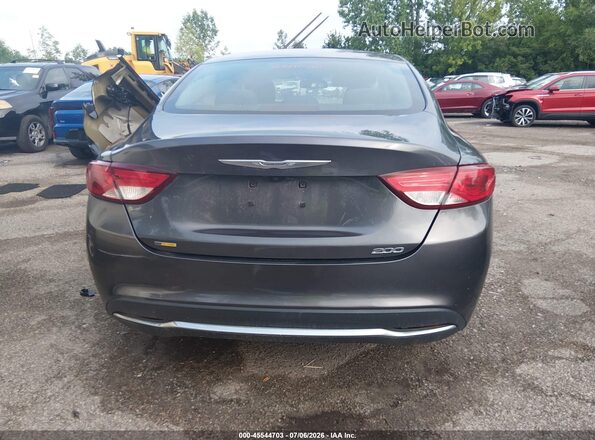 1C3CCCAB5GN176646 2016 CHRYSLER 200 Серый 