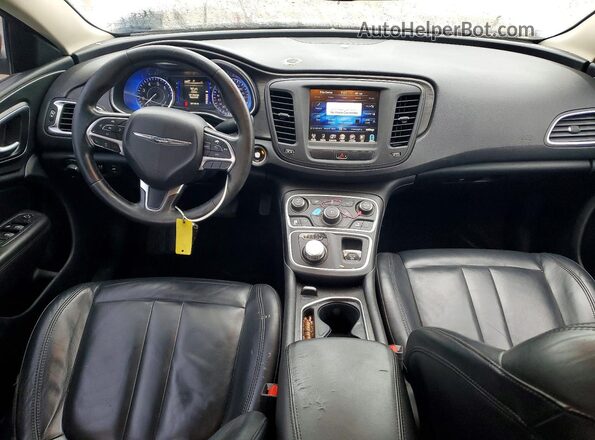1C3CCCAB5HN507193 2017 CHRYSLER 200 Белый Вид панели приборов
