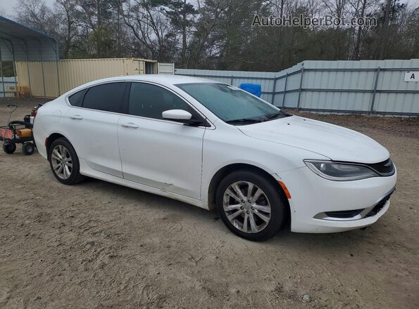 1C3CCCAB5HN507193 2017 CHRYSLER 200 Белый Передняя правая четверть