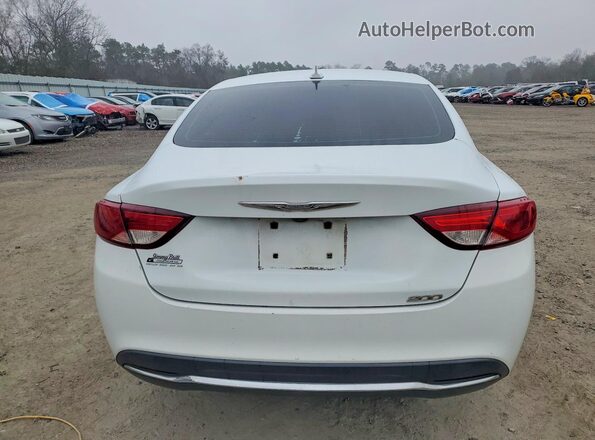 1C3CCCAB5HN507193 2017 CHRYSLER 200 Белый Вид сзади