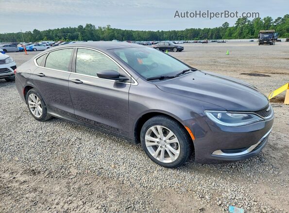 1C3CCCAB5HN511955 2017 CHRYSLER 200 Charcoal Przód prawy