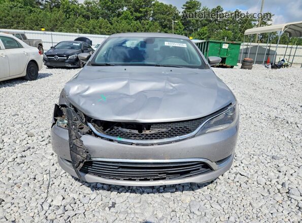 1C3CCCAB6GN113653 2016 CHRYSLER 200 Silver Դիմացի տեսք